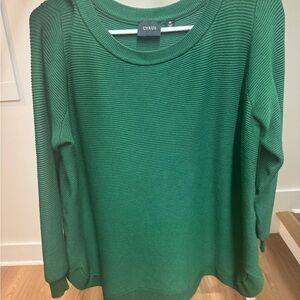 Cyrus Emerald Knit Top